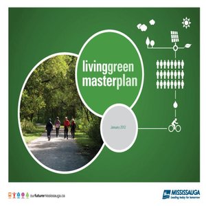 cover image of Living Green Master Plan